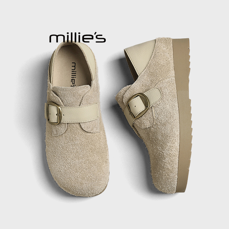 MILLIE'S/妙丽厚底勃肯鞋