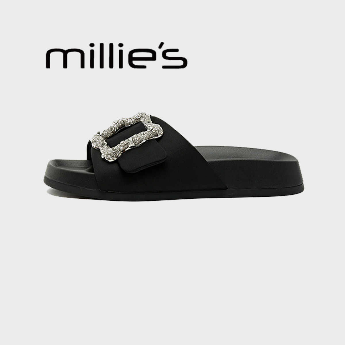 MILLIE'S/妙丽厚底凉拖鞋