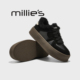 厚底增高板鞋 MILLIE 女Z 时尚 百搭运动休闲鞋 妙丽2026秋冬新款