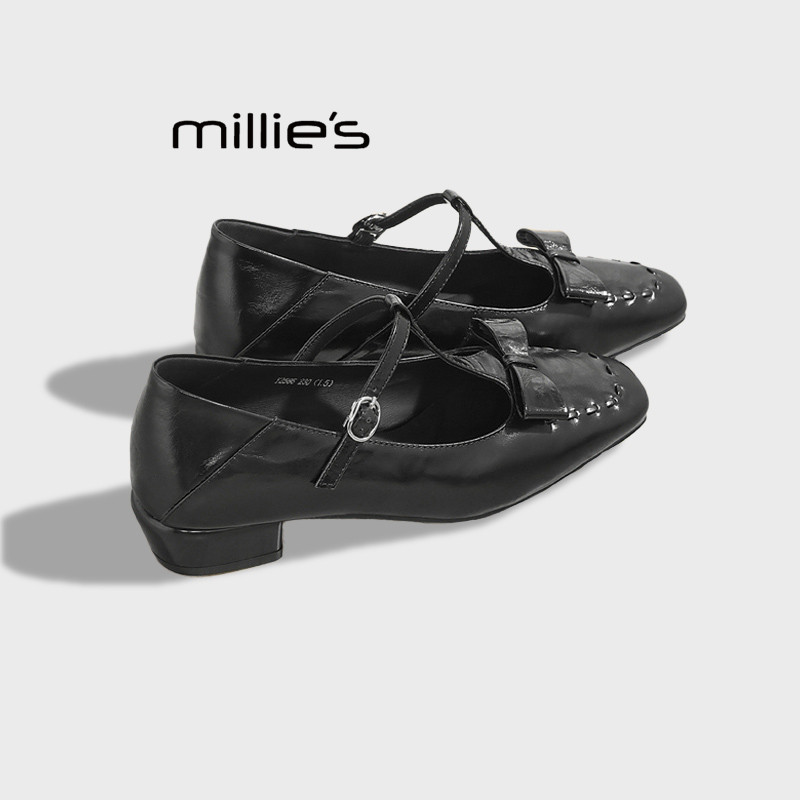 MILLIE'S/妙丽法式浅口单鞋女