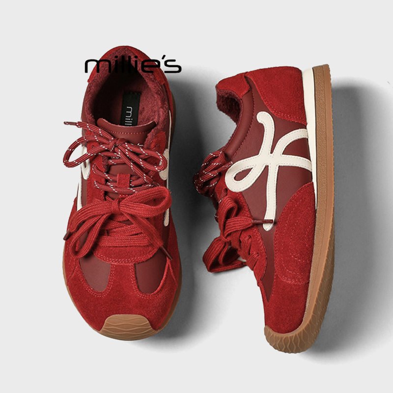 MILLIE'S/妙丽休闲板鞋阿甘鞋