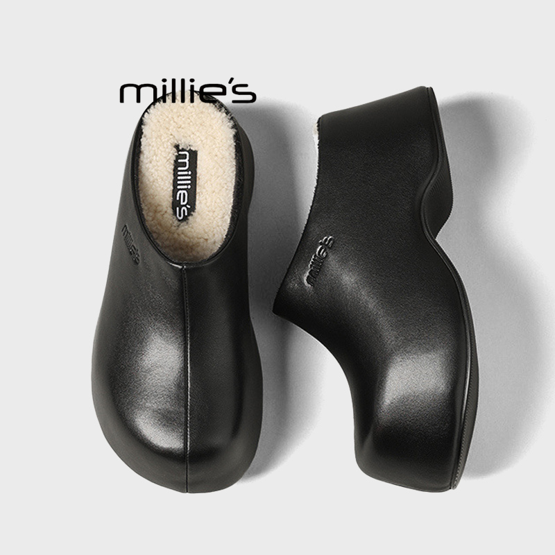 MILLIE'S/妙丽包头拖鞋女