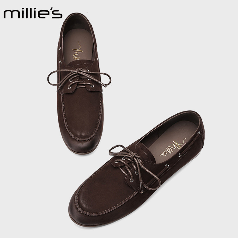 MILLIE'S/妙丽英伦风深口单鞋