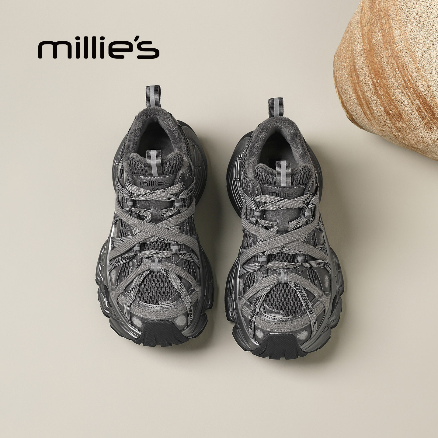 MILLIE'S/妙丽厚底休闲鞋