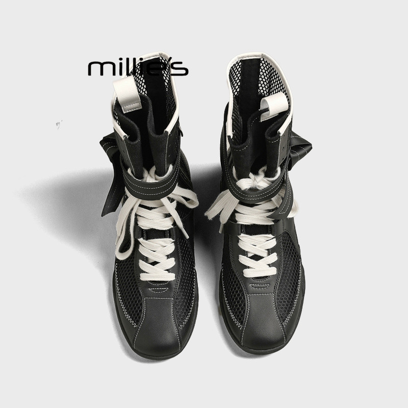 MILLIE'S/妙丽网纱凉靴