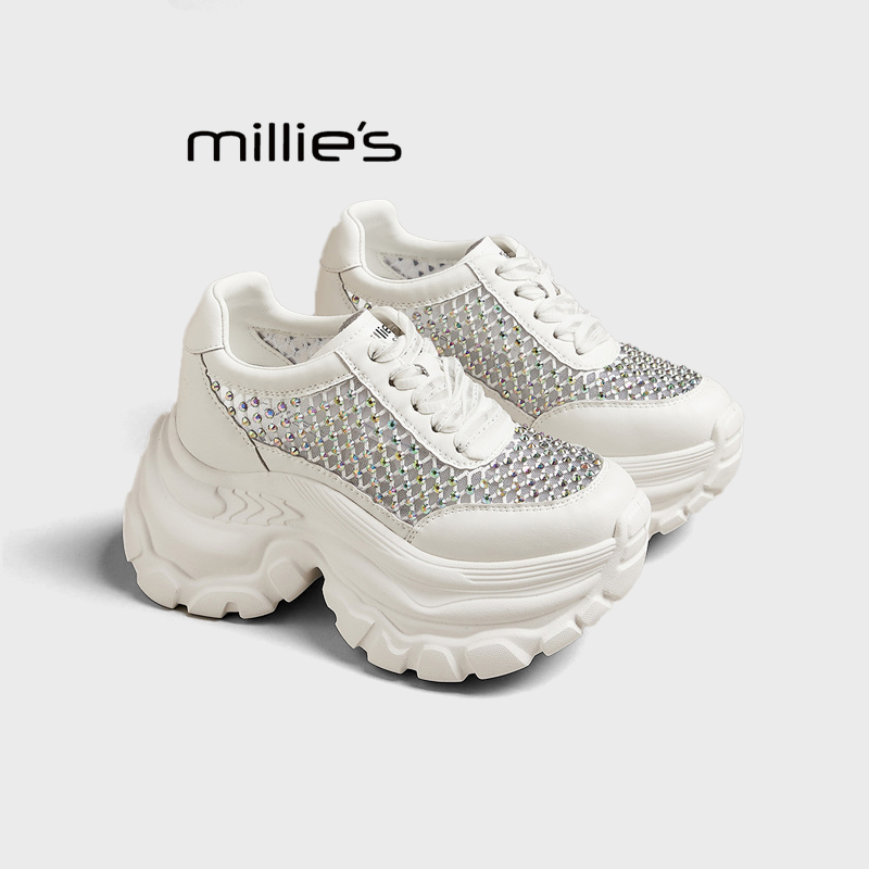 MILLIE'S/妙丽圆头时尚休闲鞋
