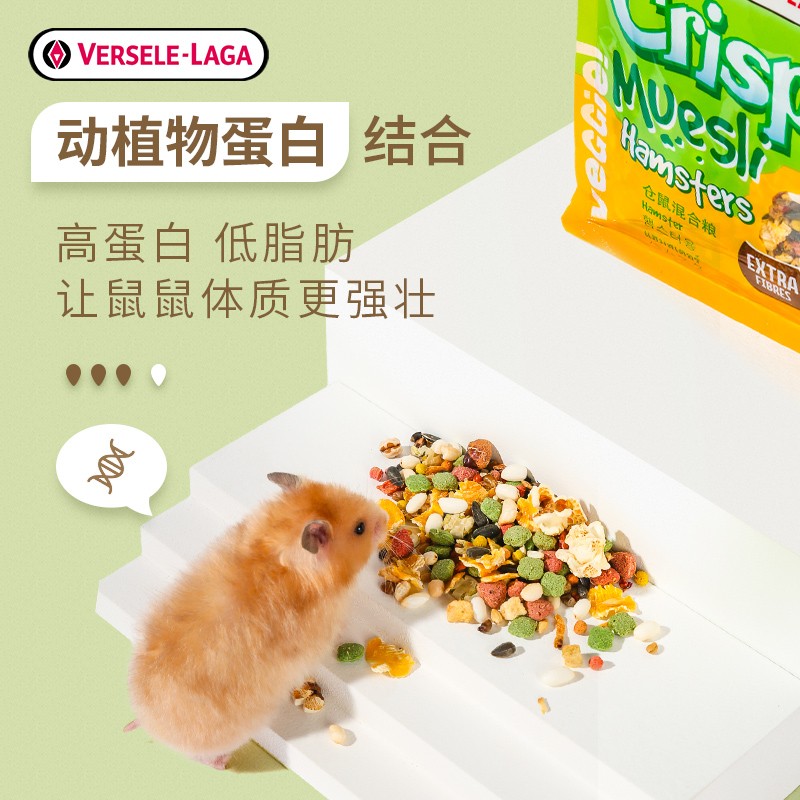 比利时凡赛尔仓鼠粮食主粮侏儒营养饲料粮食物金丝熊混合零食用品