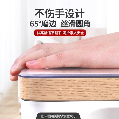四方正方形实木八仙桌pvc软玻璃透明桌垫80x80茶几餐桌布防水防油