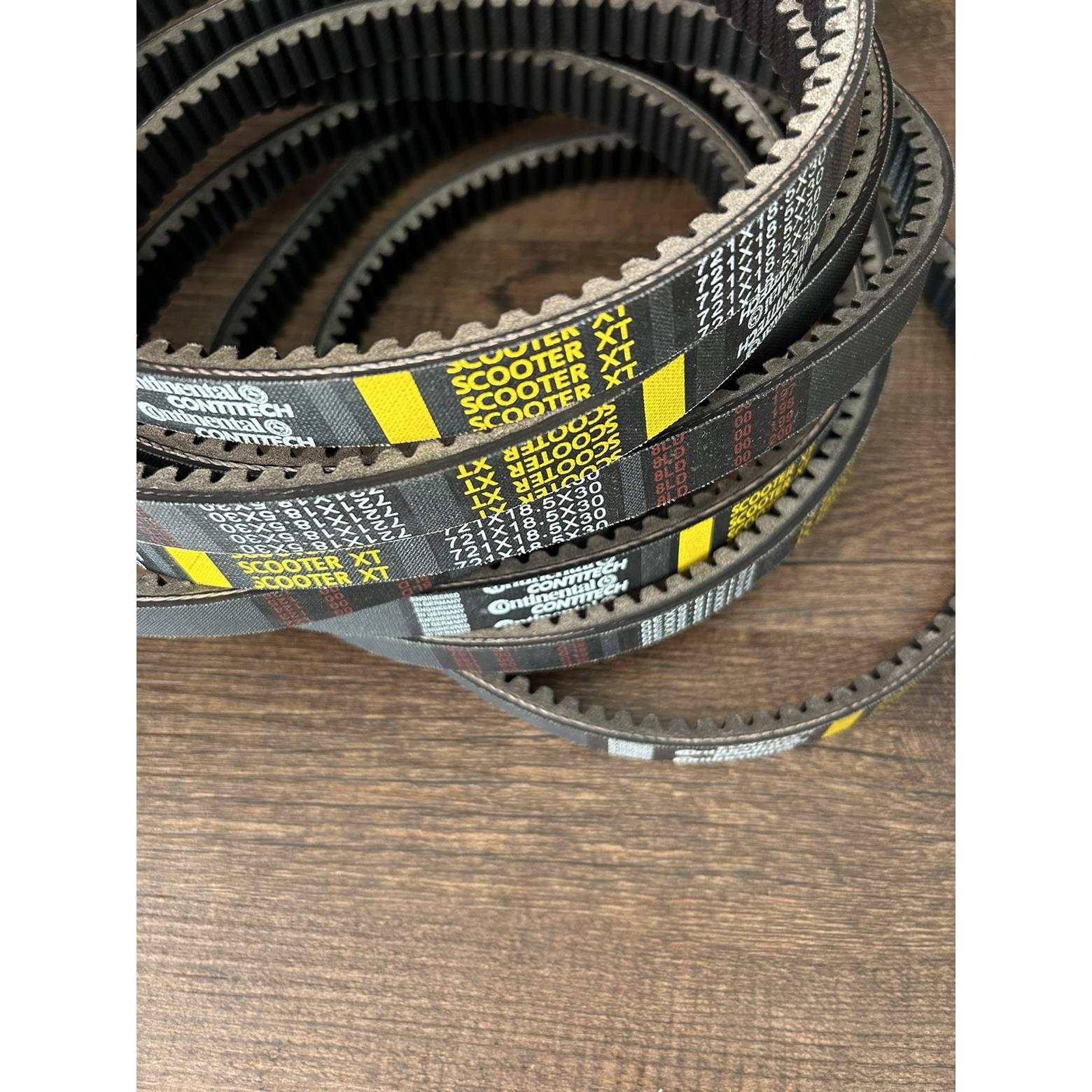 机车传动皮带721 18.5 30德国马牌适用五羊公主GCC100车型皮带