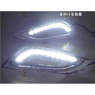11-12款现代索8日间行车灯 新Sonata八代专用日行灯LED灯雾灯改装