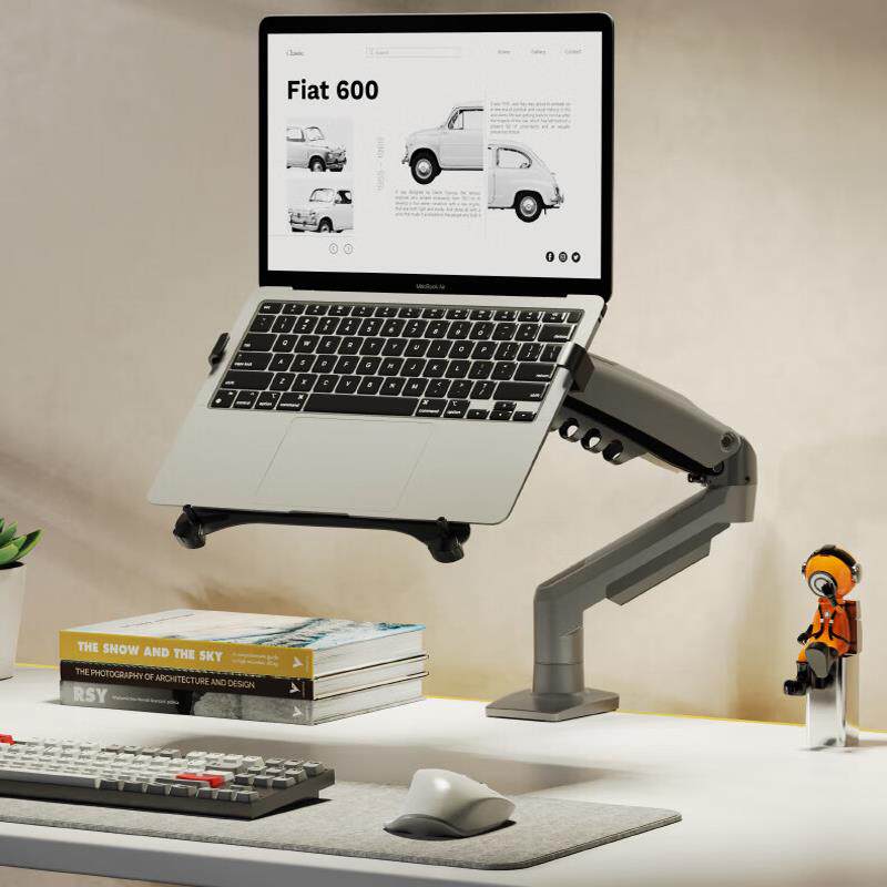 NB笔记本电脑支架托悬空多功能升降散热桌面站立增高可折叠托架子