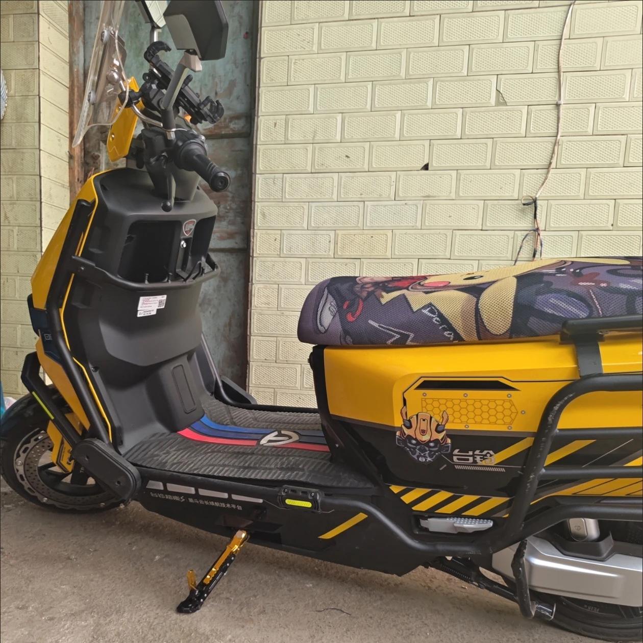 台铃苍穹电动车脚撑大黄蜂侧梯台玲电瓶车边撑脚架改装配件