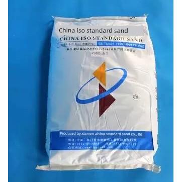 中国ISO标准砂 粒度0.5-1.0mm中级砂 水泥粉煤灰试验专用砂 中砂图片
