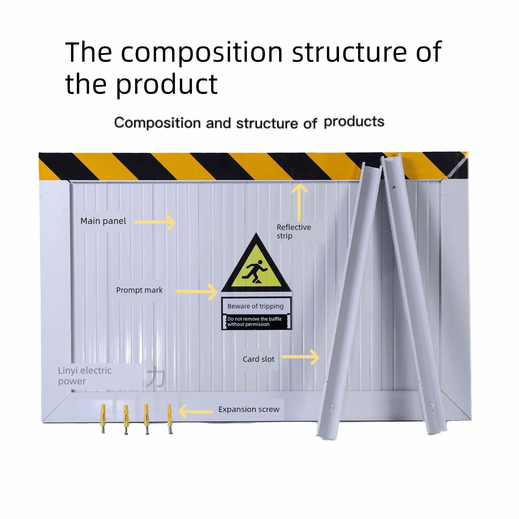 铝合金挡鼠板后厨挡老鼠门板药店幼儿园防鼠板门档防洪防汛挡水板