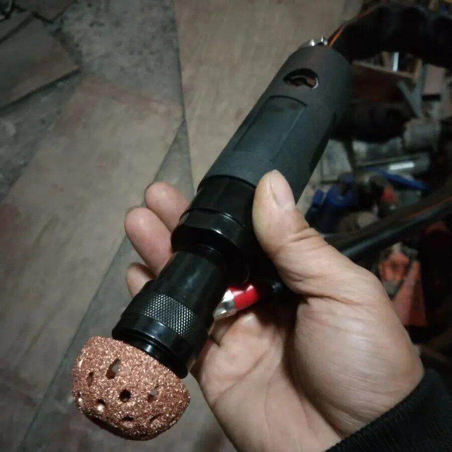 低速气动汽车轮胎补胎打磨机缓冲器补胎除胶机研磨抛光机风磨气磨