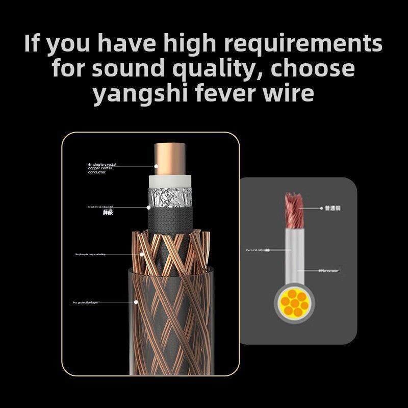 阳石单晶镀铜厚银三芯Xlr公母麦克风放大器音频麦克风Xlr平衡插头