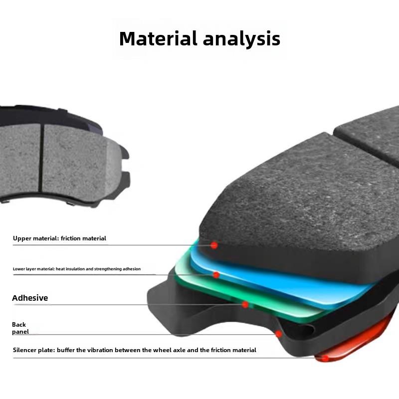 雪铁龙爱丽丝雪嘉C4L凯旋C5C6C2毕加索C3-Xr前后原厂陶瓷刹车片