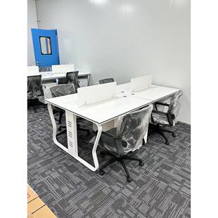 北京办公桌4人办公家具简单现代工作站办公桌办公桌椅