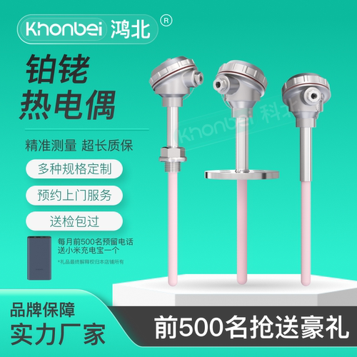 鸿北铂铑热电偶耐高温