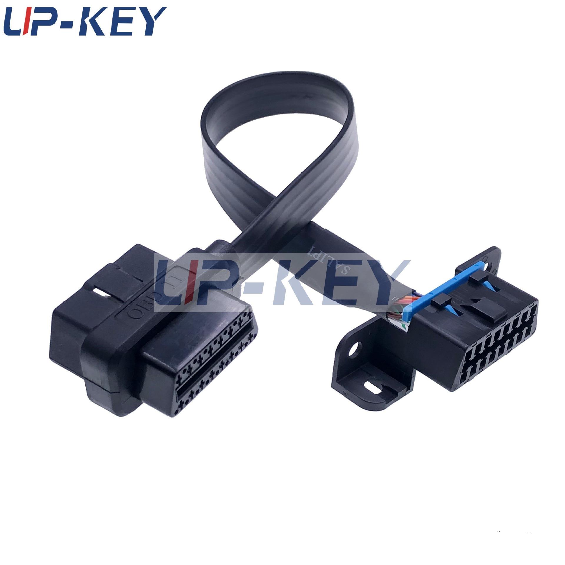 厂家直销GM通用OBD2三通线，OBD一分二转接线，16P公转母延长扁线