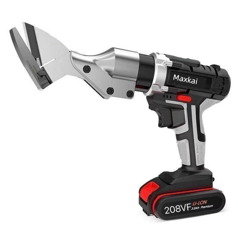 工业级锂电池不锈钢板铁片电动剪刀彩钢瓦金属钻石网手持式可充电