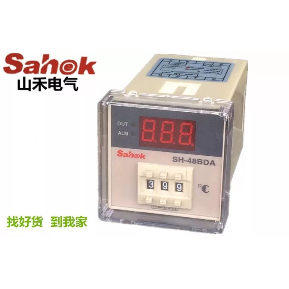 SH-48BDA 山禾Sahok SH-48BD 数显温控表 拨码数显温控仪