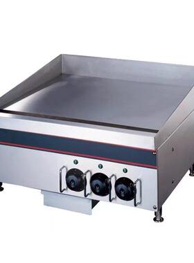 新粤海380V电扒炉商用大型SH-24-36-48铁板1.2米牛排炉台式飞饼炉