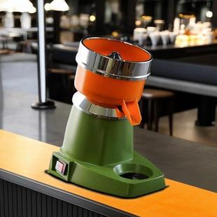 橙汁机电动 榨果汁挤压器 家用商用西瓜柠檬榨汁机 大口径橙汁机