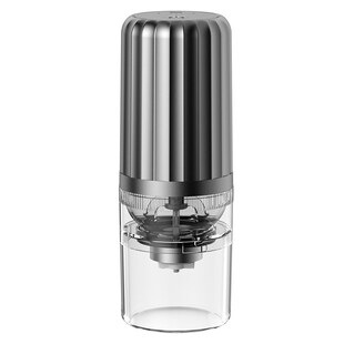 电动咖啡研磨器便携家用无t线磨豆机USB小型充电全自动粗细可调节