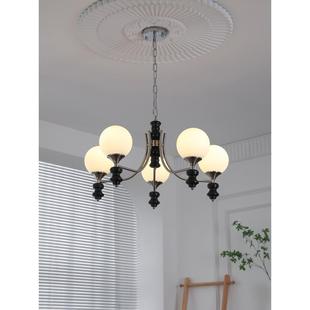 武尚品中世纪覆古客厅吊灯法式 纳维亚包豪斯覆古餐厅卧 魔豆斯堪