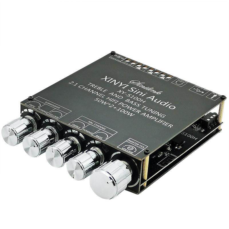 TPA3116D2蓝牙音频接收器数字功放板2.1声道大功率重低音炮音响箱