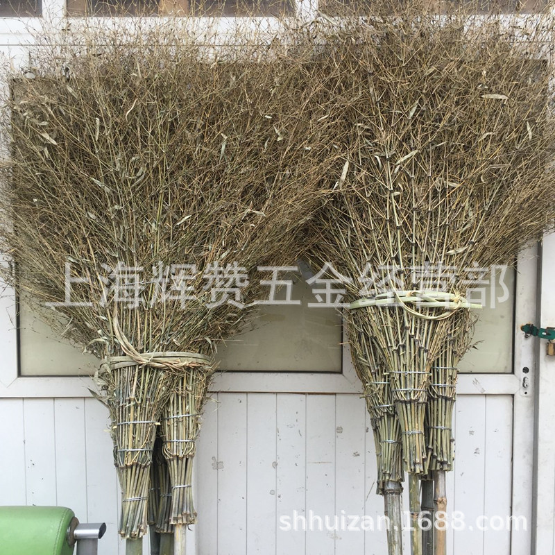 手工竹扫把户外园林环卫