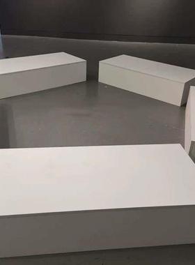 木质模座特底展示播台脚踩台子直站台展正方形服装店橱YQG窗示