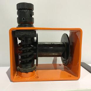 厂船家230自锁摇手绞盘用重型手动卷轴卷扬机涡轮卷蜗杆扬机刹车