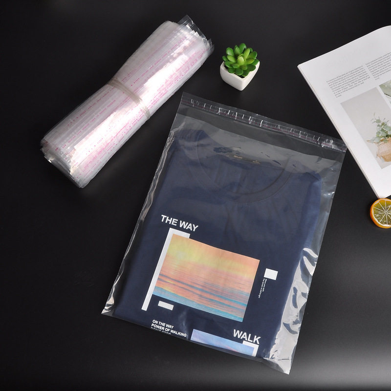 PE透明自粘服装包装袋10丝