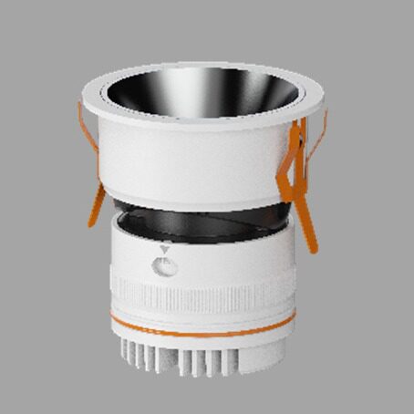 调焦洗墙灯单头双头三头外壳套件成品led磁吸轨道灯
