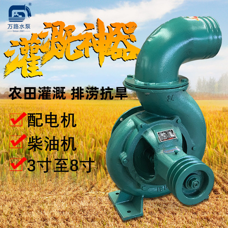 小型高扬程抽水泵万路泵业农用灌溉浇地家用泵压井泵农用泵增压泵
