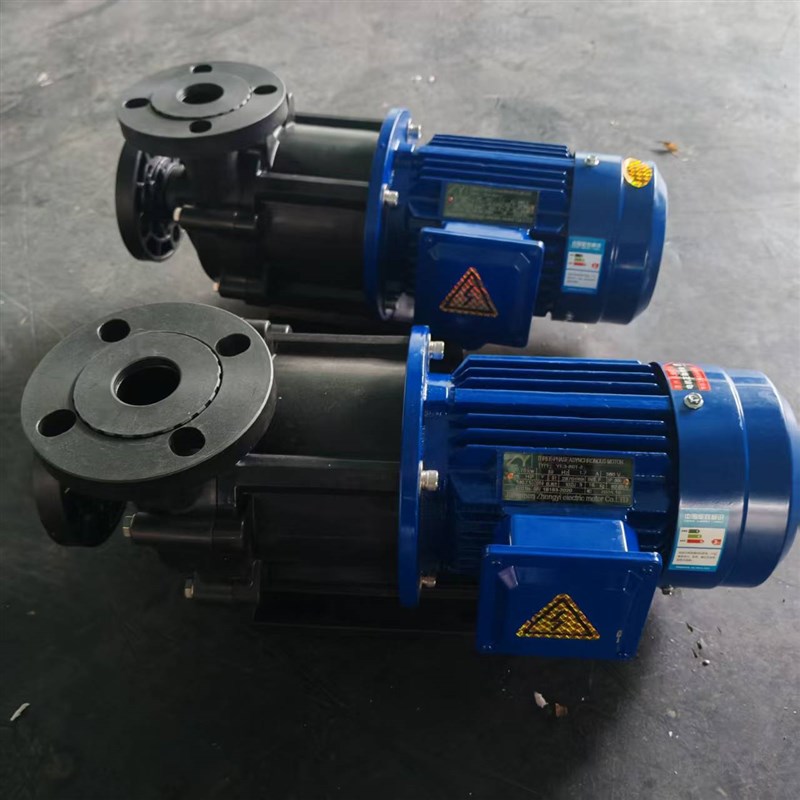 惠州沃德MPX-400蚀刻机喷淋化工磁力泵 工程塑料U材质强酸增压泵