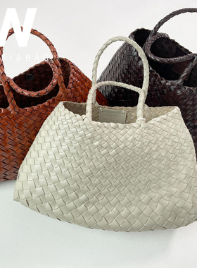 Dragon编织包女真皮小众法式牛皮腋下包高级感2025新款单肩手提包