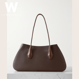 Row风alger手提包女2025新款 高级感通勤极简风腋下包真皮单肩包