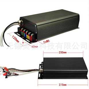 48V60V72V200A6000W越野电摩雪地车电动车控制器无刷电机控制器V2