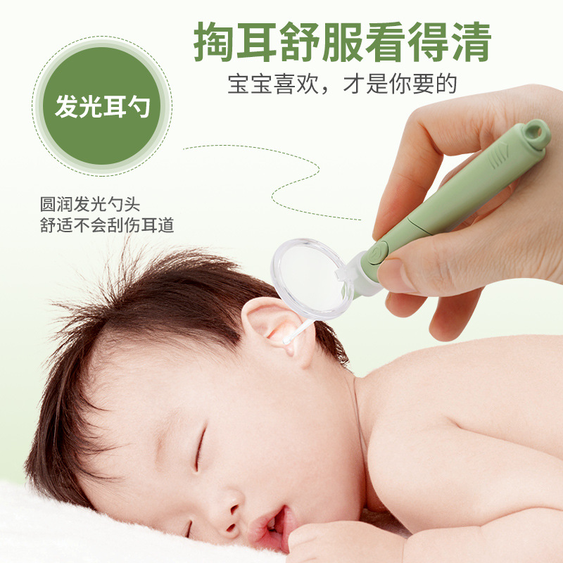 现货行旅箱5件婴儿指甲剪套装儿童指甲钳指甲刀护理工具套装新生
