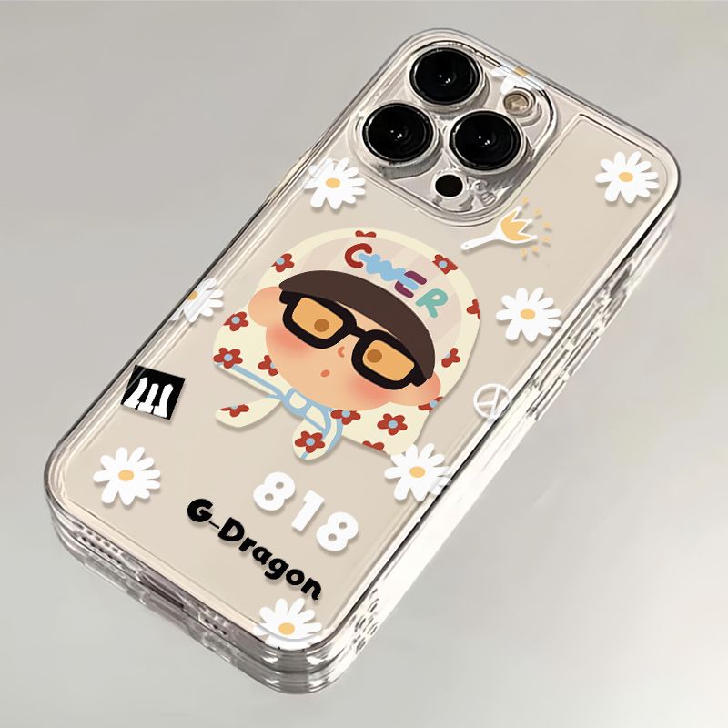 雏菊头巾GD适用苹果17手机壳iphone16promax套15/14/13华为p80荣耀x60新款oppofindx8s一加小米红米vivoy300t