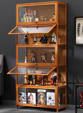 展示柜落地简易客厅收纳柜级感杂物抽屉式公室趣纳简约储物柜