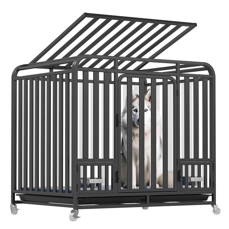 狗笼子大型犬中型犬狗笼带厕所家用室内外金毛拉布拉多宠物狗狗笼