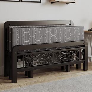 折叠床午单人1米5双休人床床出租F5M77HSM屋简易成床人家用铁床午