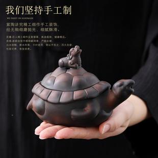 茶专用中纯手工满雕貔21857壶高貅手抓端家用茶 建水紫陶茶壶泡式