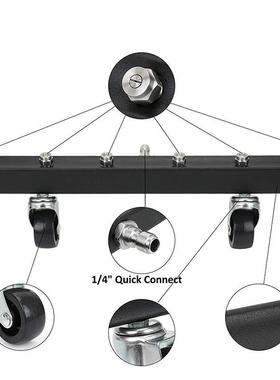 德国026新款高压车车底刷不锈洗钢加长杆连接杆不锈JWH2钢1/机4快