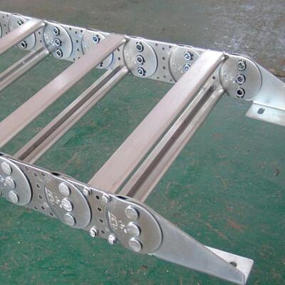 钢铝机拖链床尼龙油管穿线0不锈4钢金属雕刻坦克链条钢VZW铝机拖