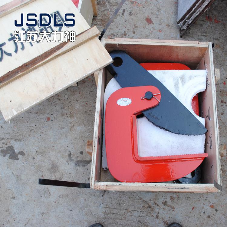 业工横吊钢板起重钳DHQ（平平板子）水钩吊夹具1OQB-8T